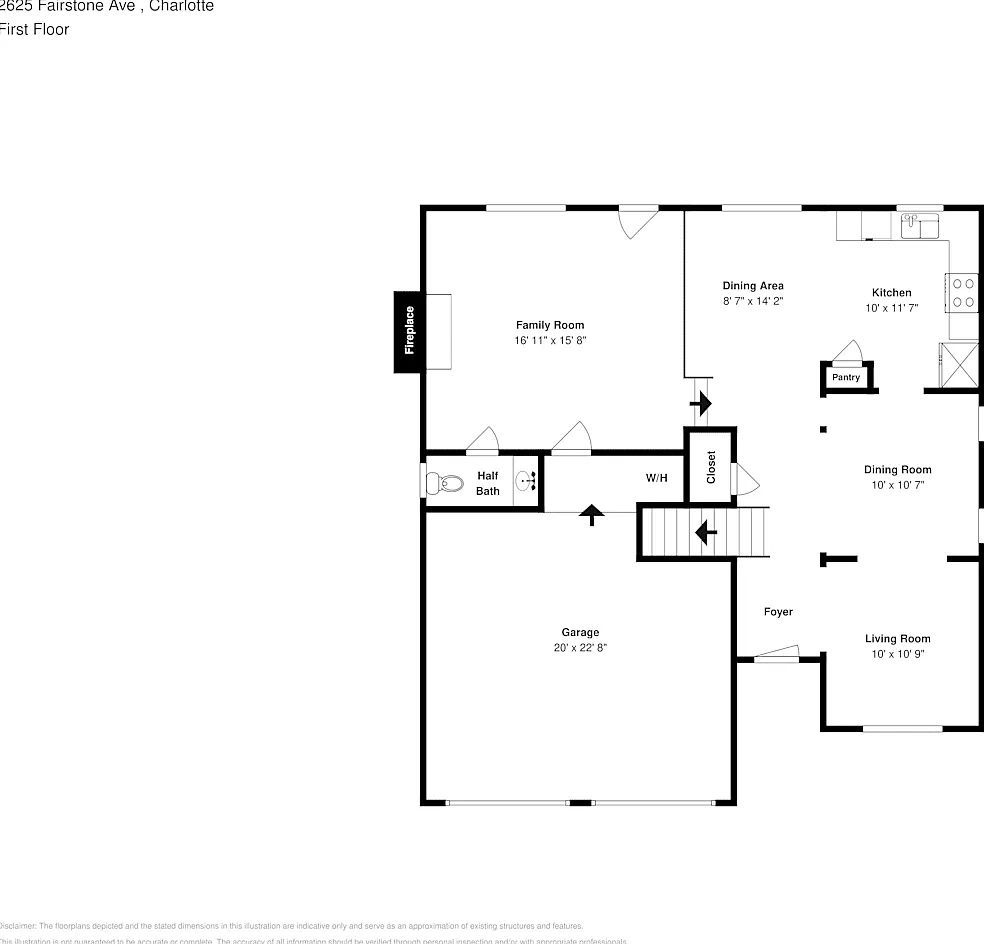 2625 Fairstone Ave Charlotte, NC 28269 — Photo 2