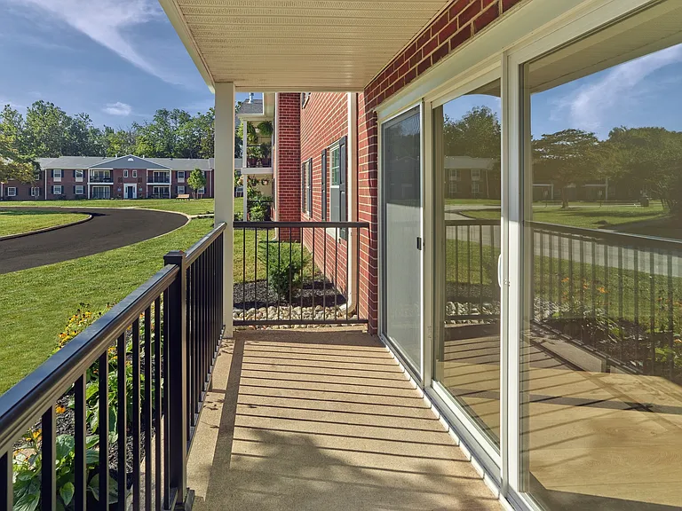 Private Patios for you to enjoy