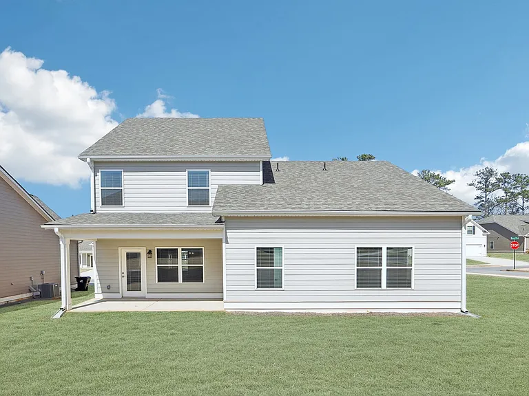 Exterior shot of the back of the Wilmot floorplan