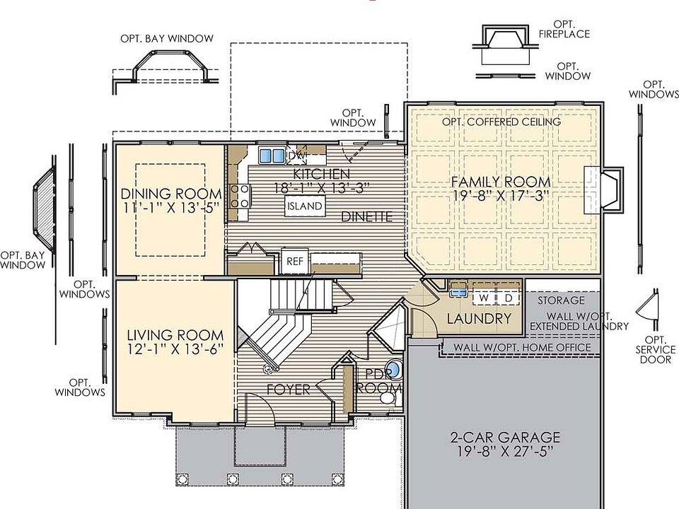Standard First Floor Layout