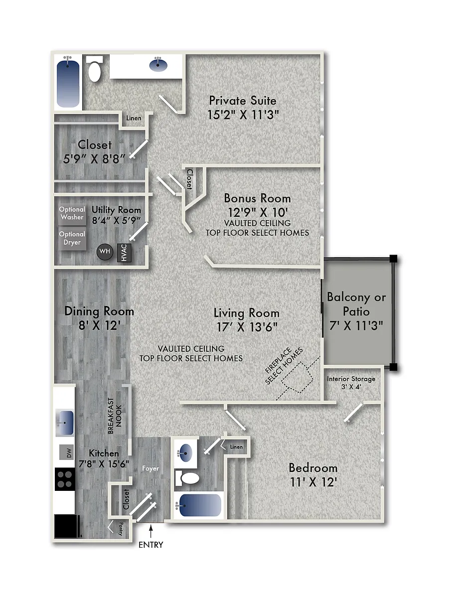 Floor plan Cartier