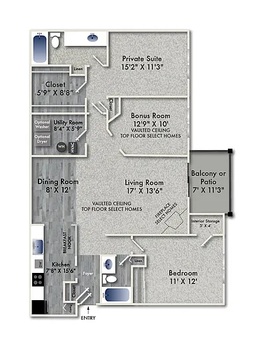Floor plan Cartier