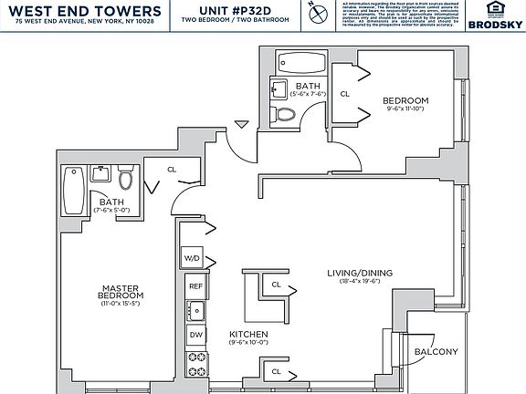 2nd image of 75 W End Ave APT P32d