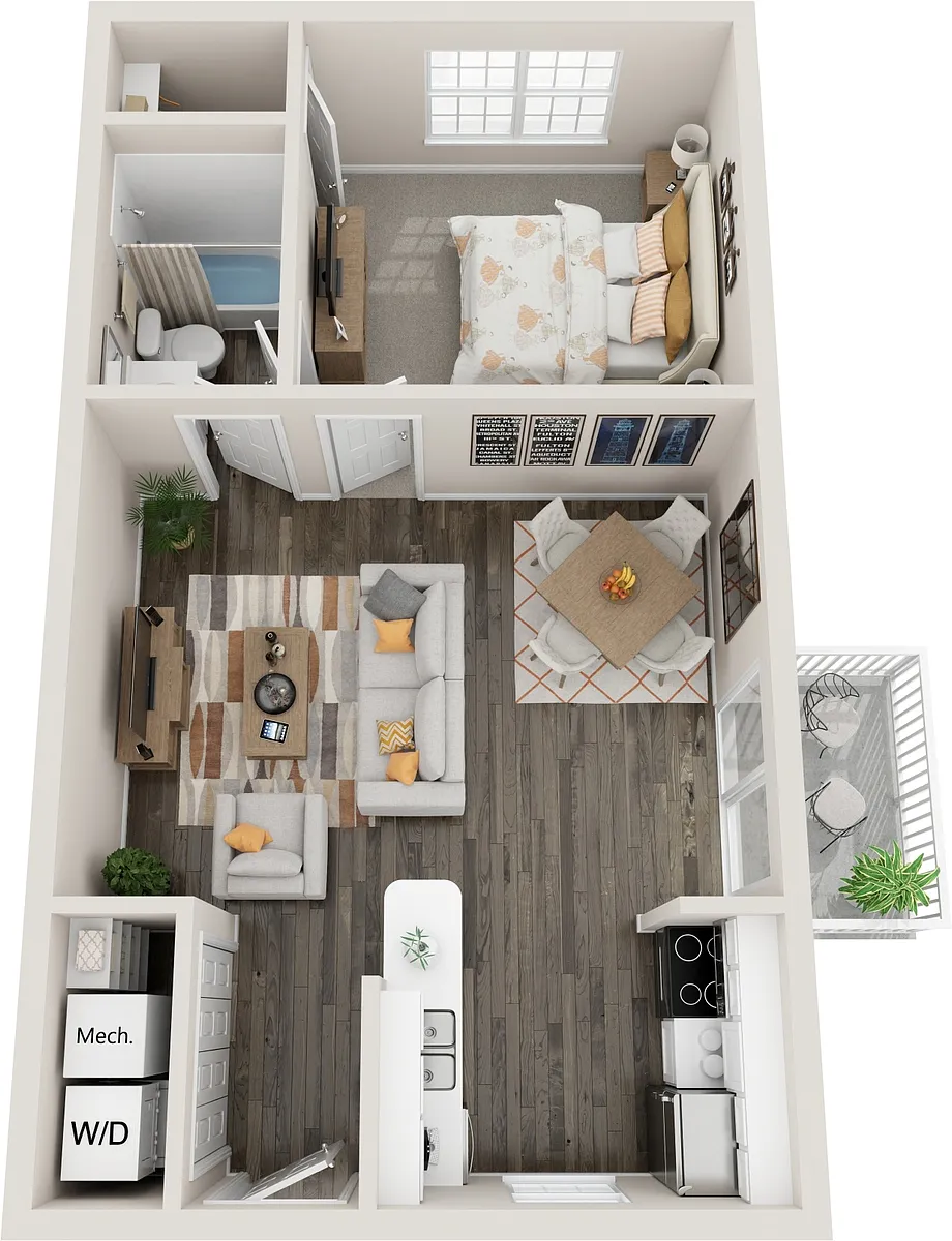 Floor plan Caribe