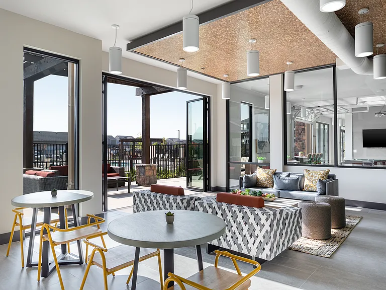 Your social hub, steps from home.