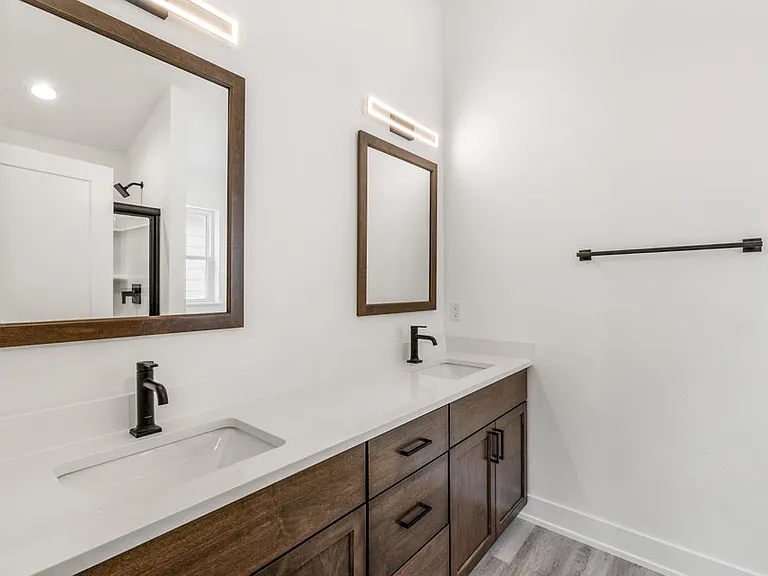 Primary Bath - Dual Vanity & Walk-In Shower