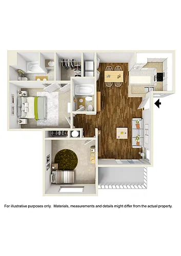 Floor plan B1