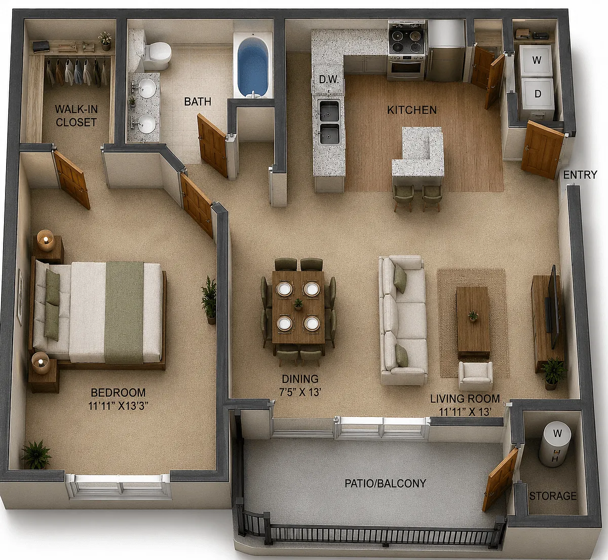 Floor plan Franciscan