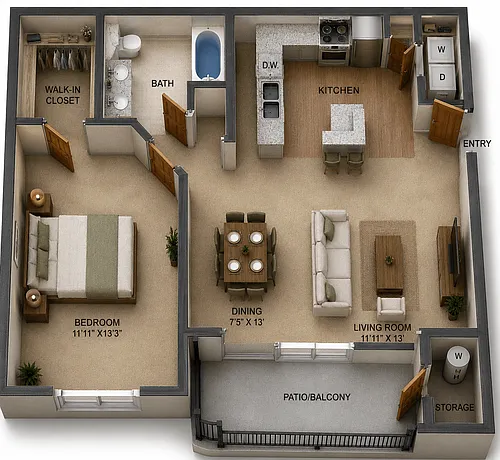 Floor plan Franciscan