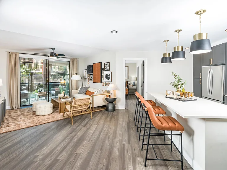 Open-concept layouts blend modern kitchens with stylish living areas, perfect for entertaining or relaxing at home.