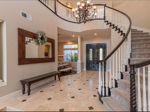 Staircase to rental rooms