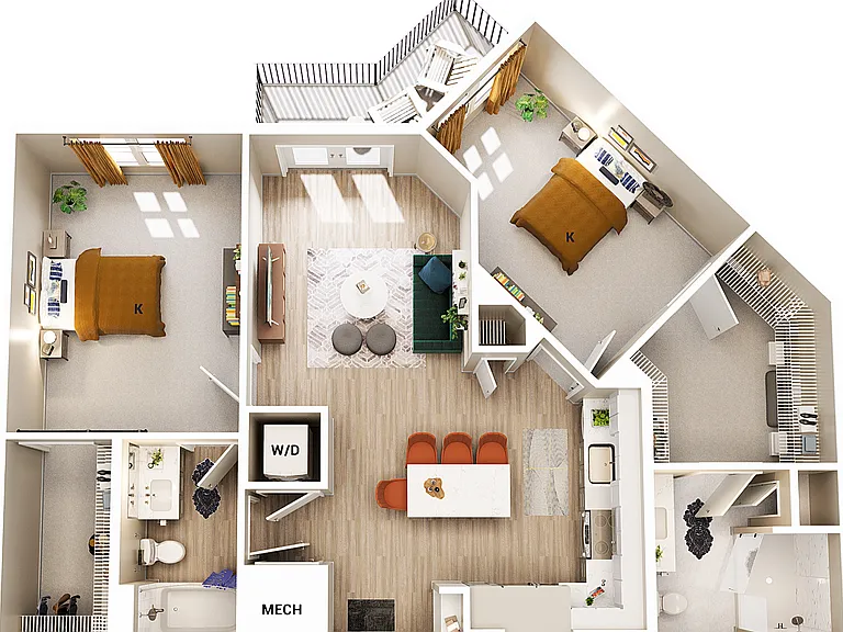 B3 floor plan Broadstone 2Thirty