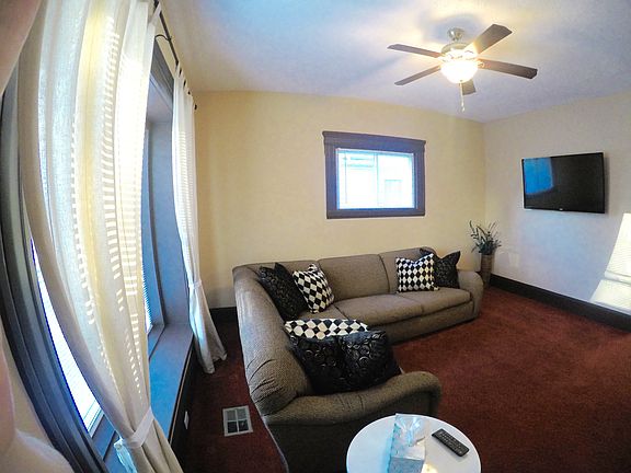 Family room with TV.