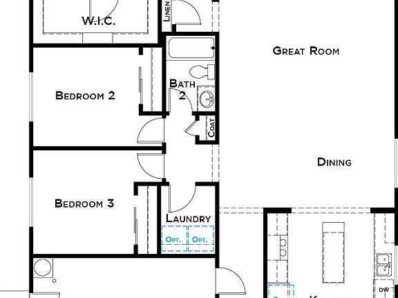 Garage Left at Northfield at Placer One