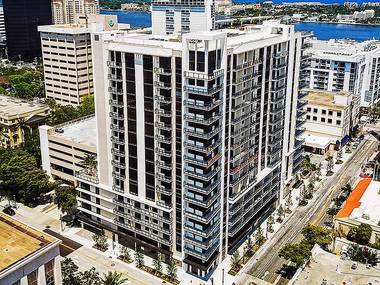 Griffis West Palm apartments in West Palm Beach, Florida.