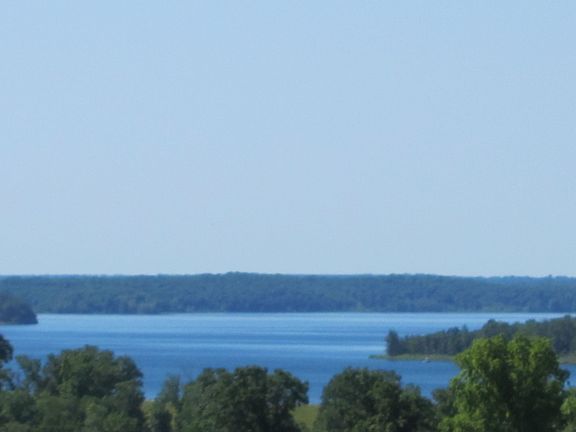 Lake view from patio