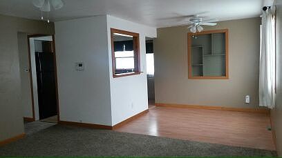 Dining room with pass-through to kitchen