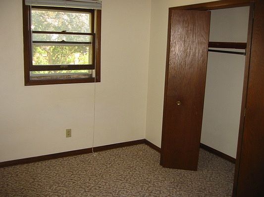 Huge closets and lots of light