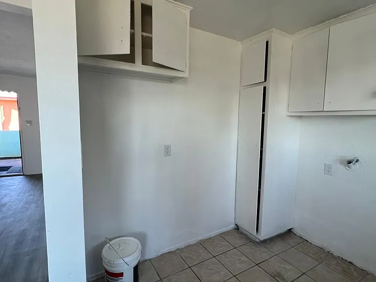 Pantry + stove area
