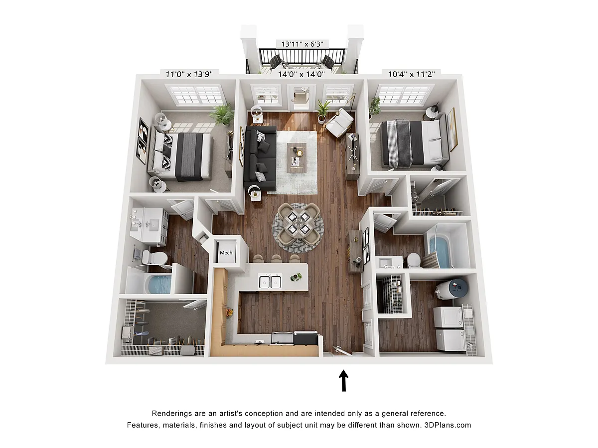 Floor plan Pacesetter