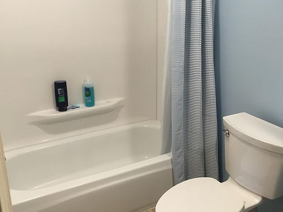 Full tub and shower