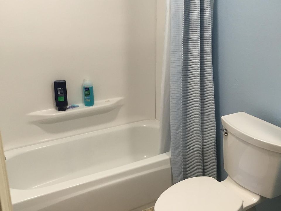 Full tub and shower