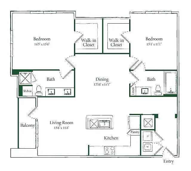 Floor plan B1