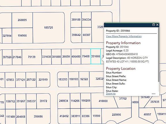 2nd image of Pn 351066 40 Horizon City Ests Lot 41