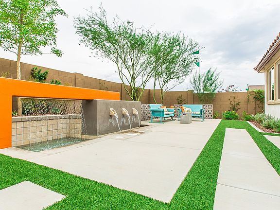 Covered patio for entertaining