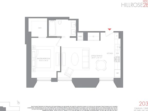 2nd image of 181 E 28th St Unit 203