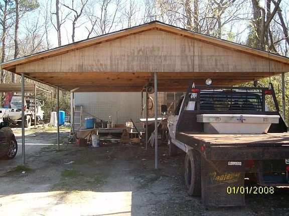  two car carport garage