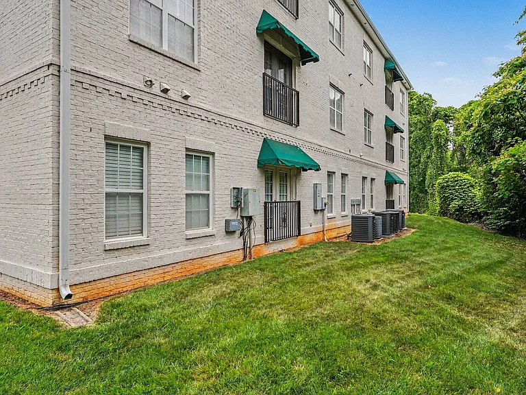 Back of Building - Dog Walking Area