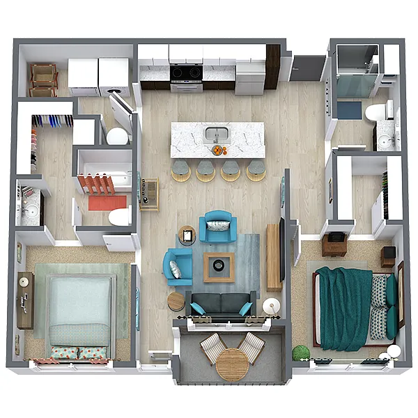 Floor plan Evergreen
