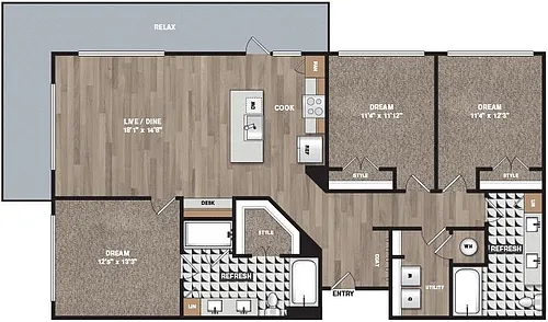 Floor plan C1