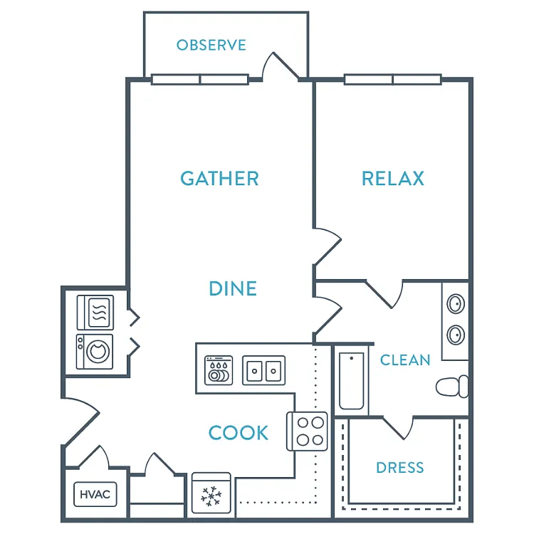 Floor plan Pearl