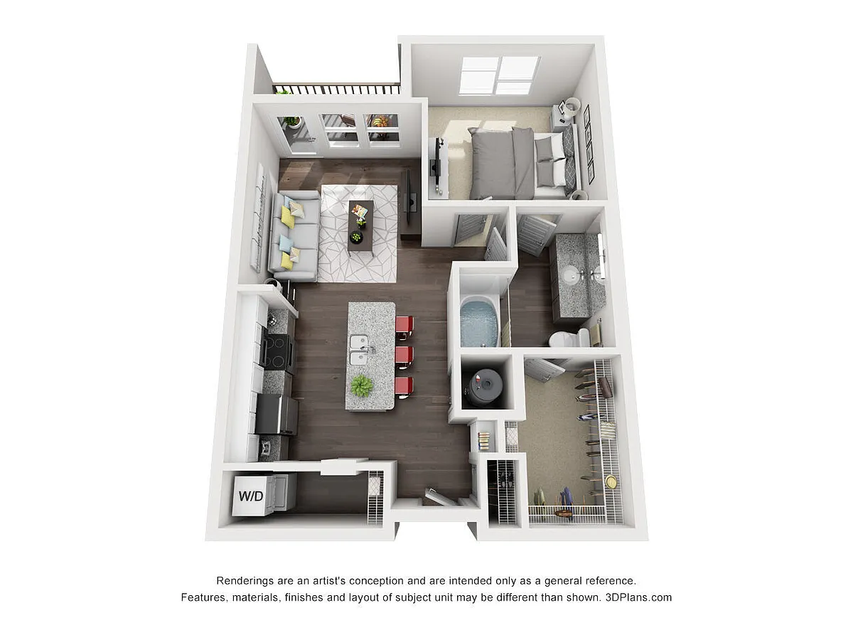 Floor plan Boulevard 1