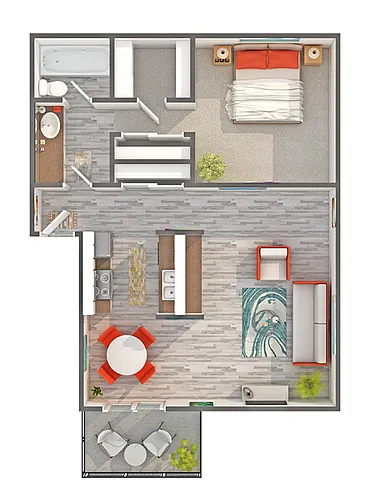 Floor plan Hibiscus