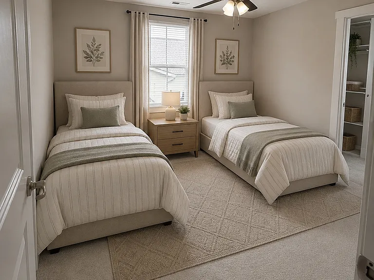 Virtual design of room.