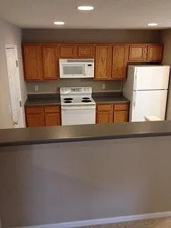 kitchen appliances & cabinets