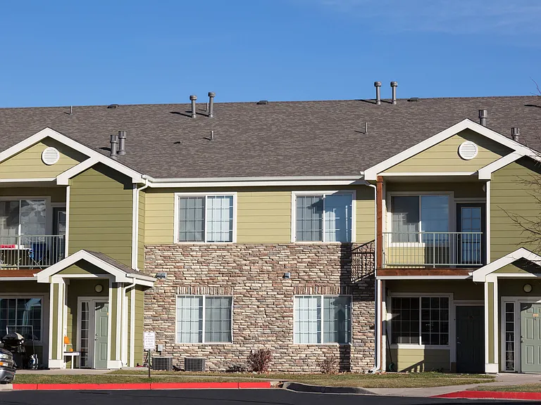 Apartment Exteriors with Patio and Balcony-T-BoneRanch_035