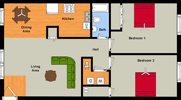 2 BR Chic Flat 2 BR Chic Flat