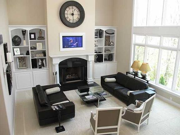 Great Room: 18-foot ceilings, large picture window, gas-log fireplace & more!