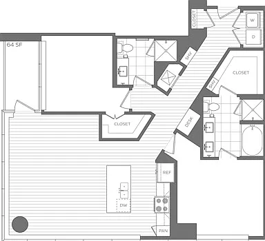 Floor Plan Q - 2D Floor Plan Q - 2D