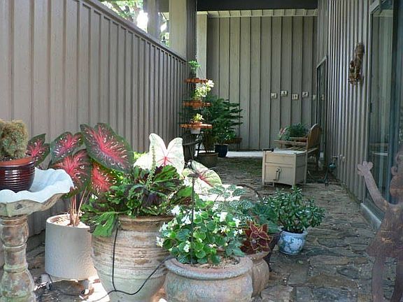Front courtyard looking east