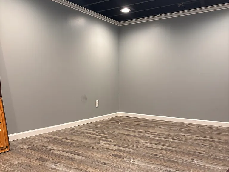 Basement office, gym, rec. room