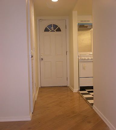 view of rear entrance