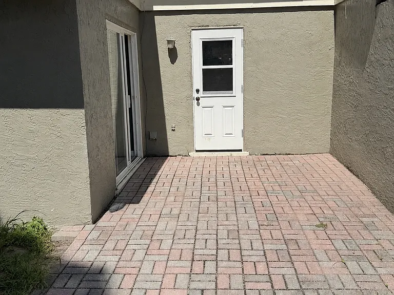 Back patio