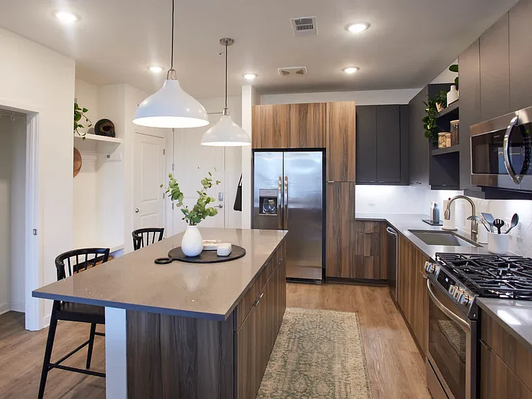 Kitchen with Stainless Steel Appliances