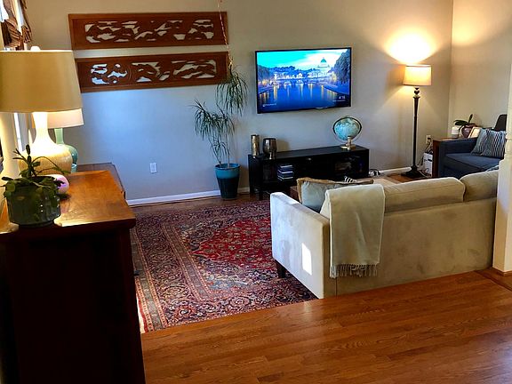 All wood floors throughout main & 2nd floor, finished basement with new carpet, tile & manufactured floors just gutted & redone 2 years ago.