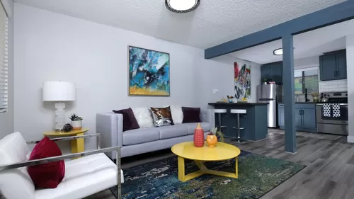 Fusion Apartments - Living Room - Fusion Las Vegas